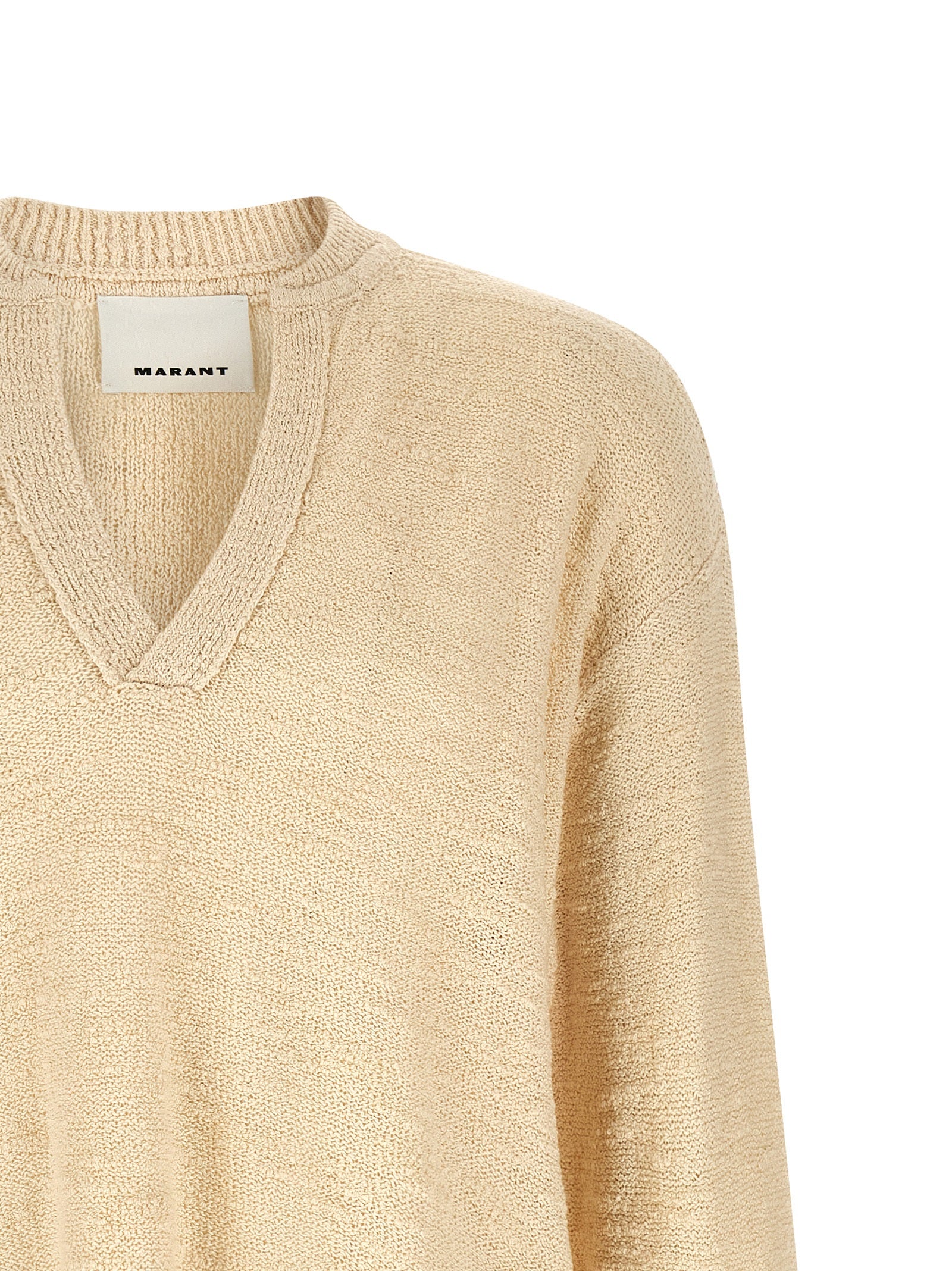 Beige Cotton Cardigan