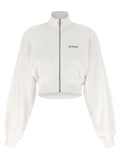 White Cotton Sweatshirt