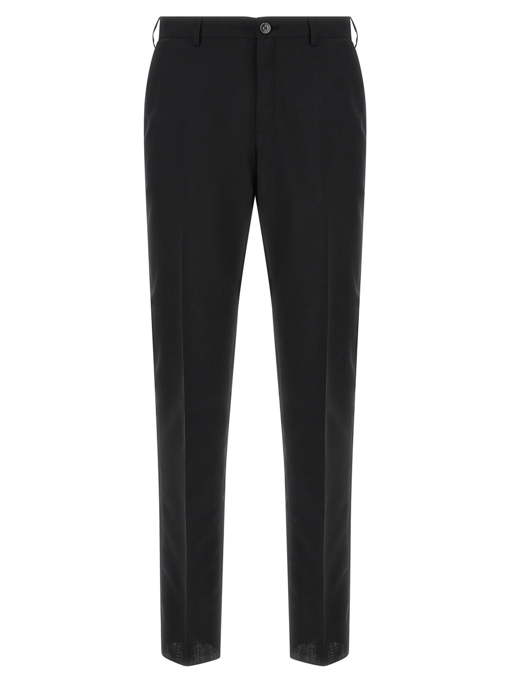 Black Wool Two-Piece Suit