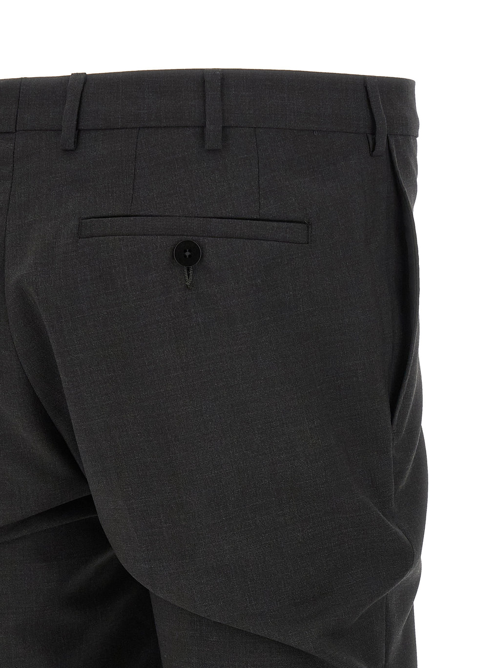 Gray Viscose Two-Piece Suit