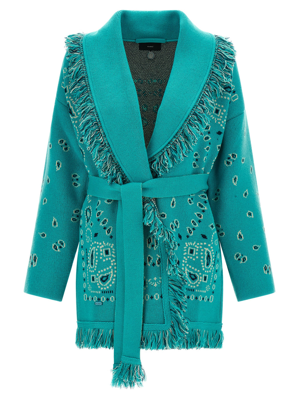 Blue Cashmere Cardigan