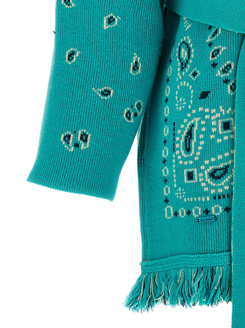 Blue Cashmere Cardigan