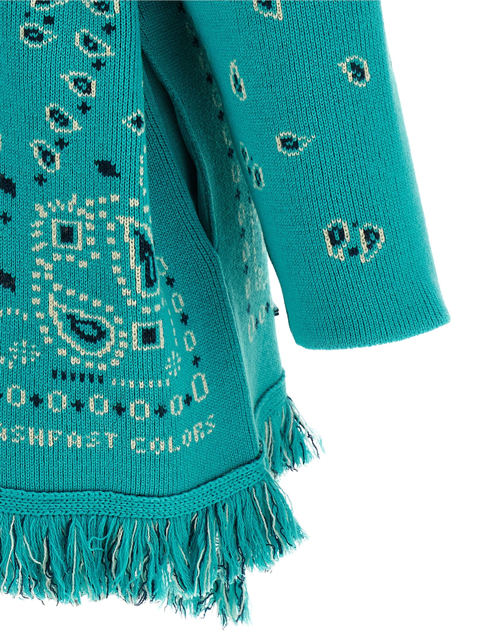 Blue Cashmere Cardigan