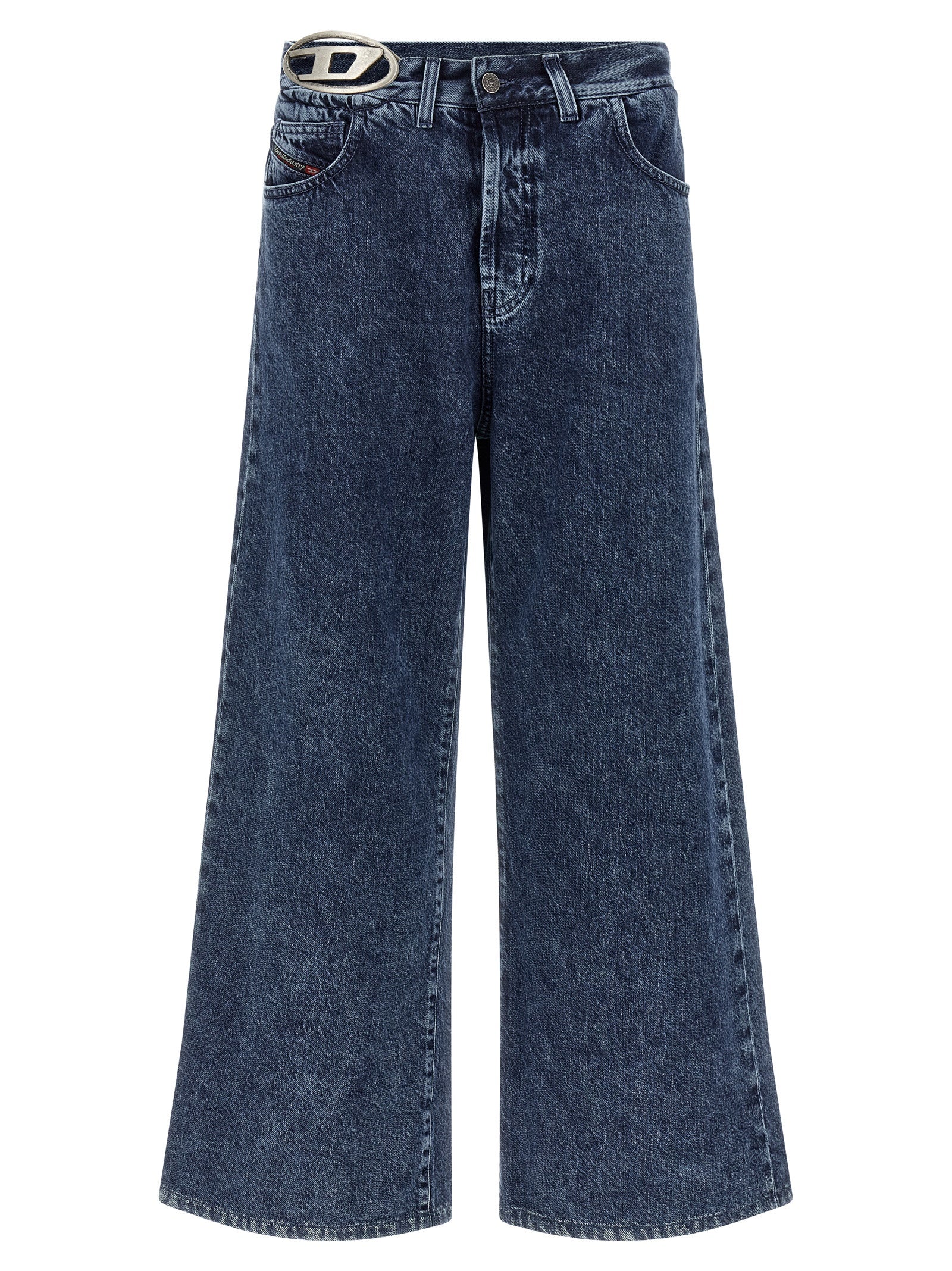 Blue Cotton Jeans Denim