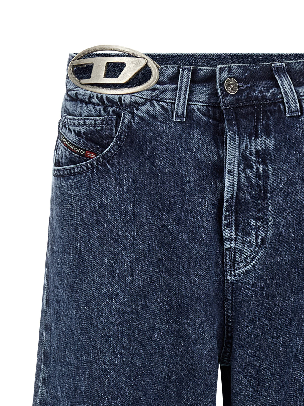 Blue Cotton Jeans Denim
