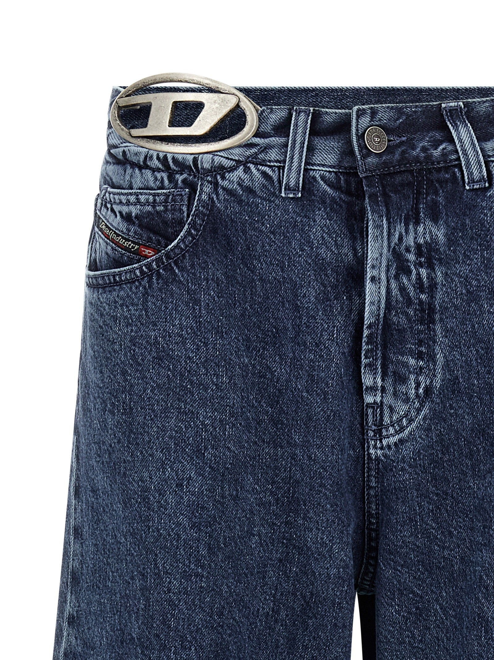 Blue Cotton Jeans Denim