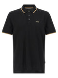 Black Cotton Polo Shirt