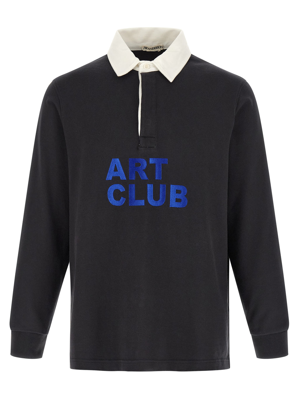 Black Cotton Polo Shirt