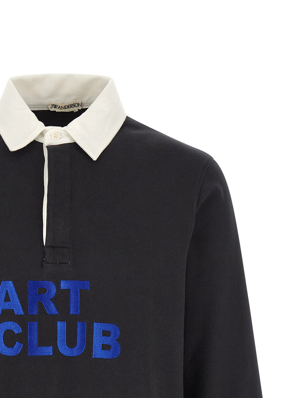 Black Cotton Polo Shirt