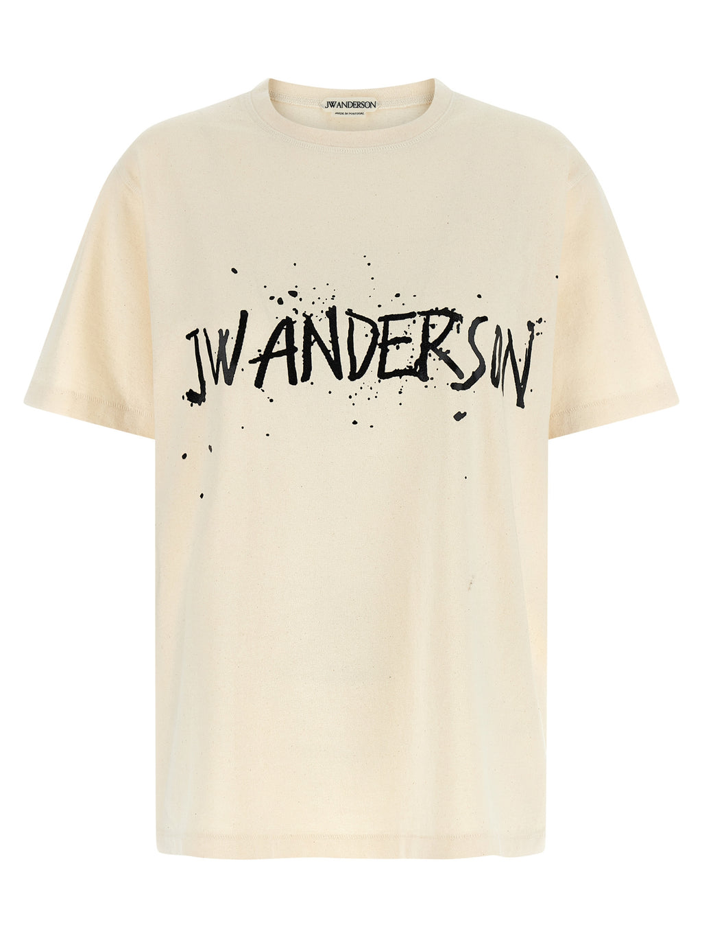 Beige Cotton T-Shirt