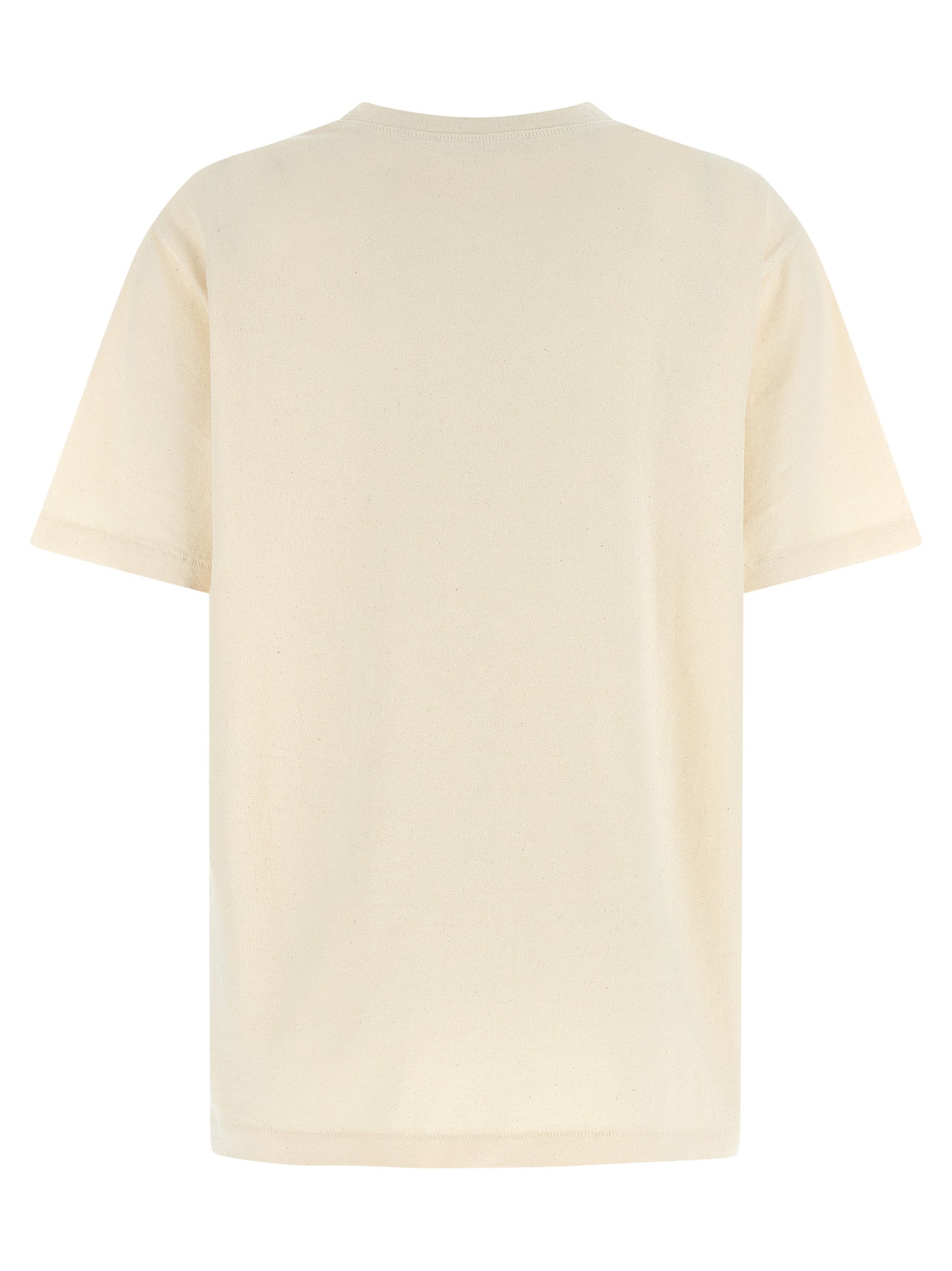 Beige Cotton T-Shirt