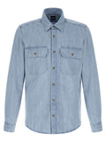 Blue Cotton Blouse