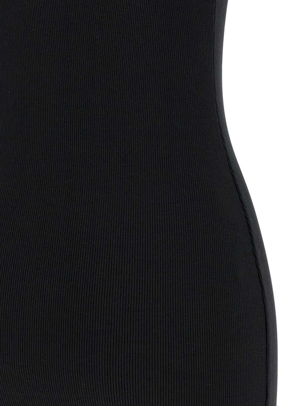Bicolor Cotton Short Dress