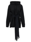 Black Cotton Short Dress