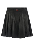 Black Cotton Long Skirt
