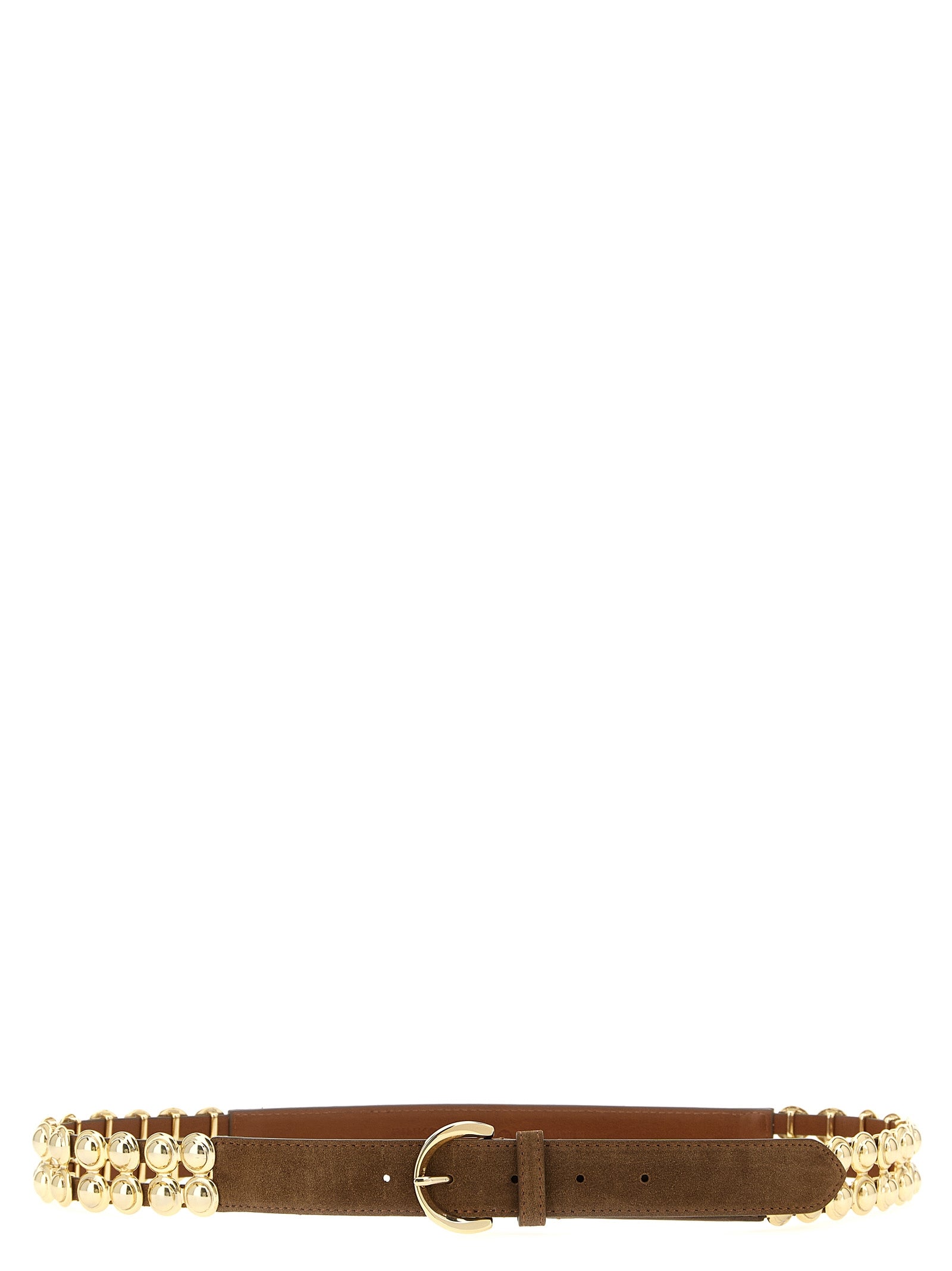 Brown Lamb Leather Regular Belt