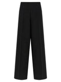 Black Viscose Pants