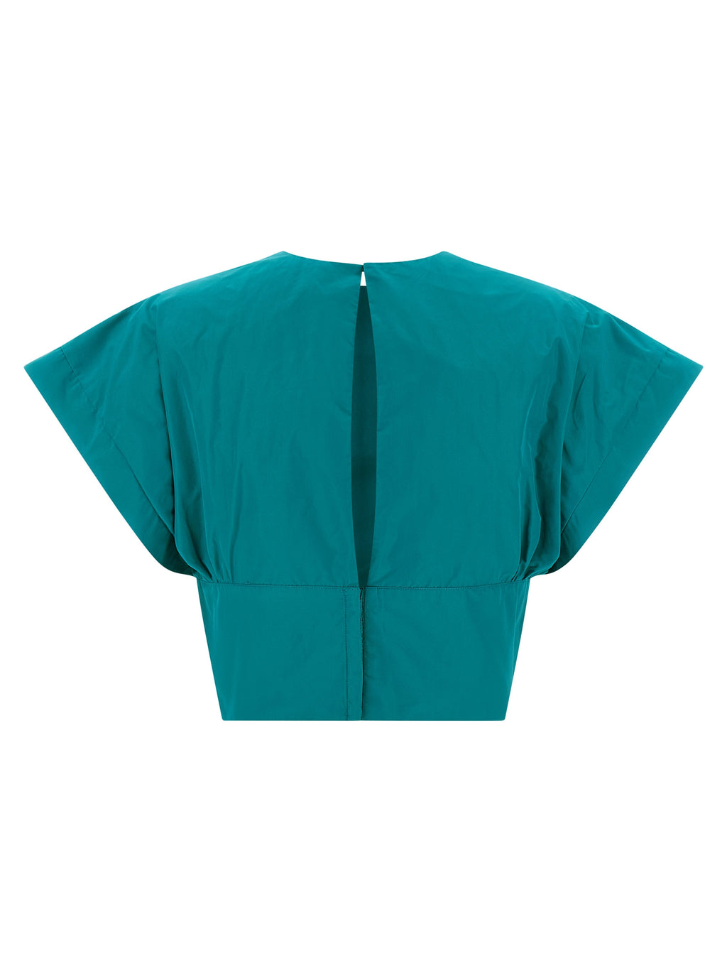 Bicolor Polyester Blouse