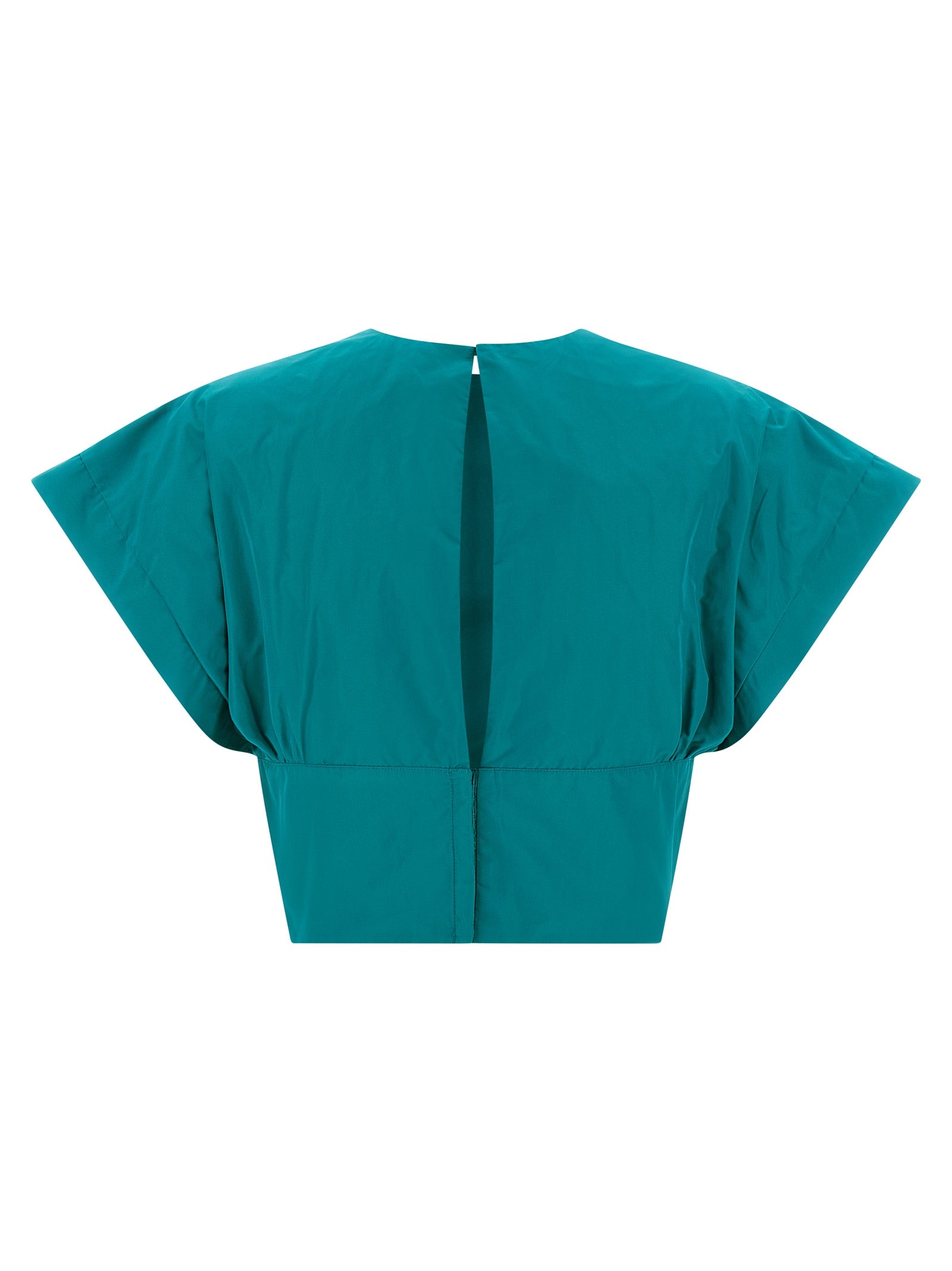 Bicolor Polyester Blouse