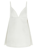Elisabetta Franchi White Polyester Short Dress