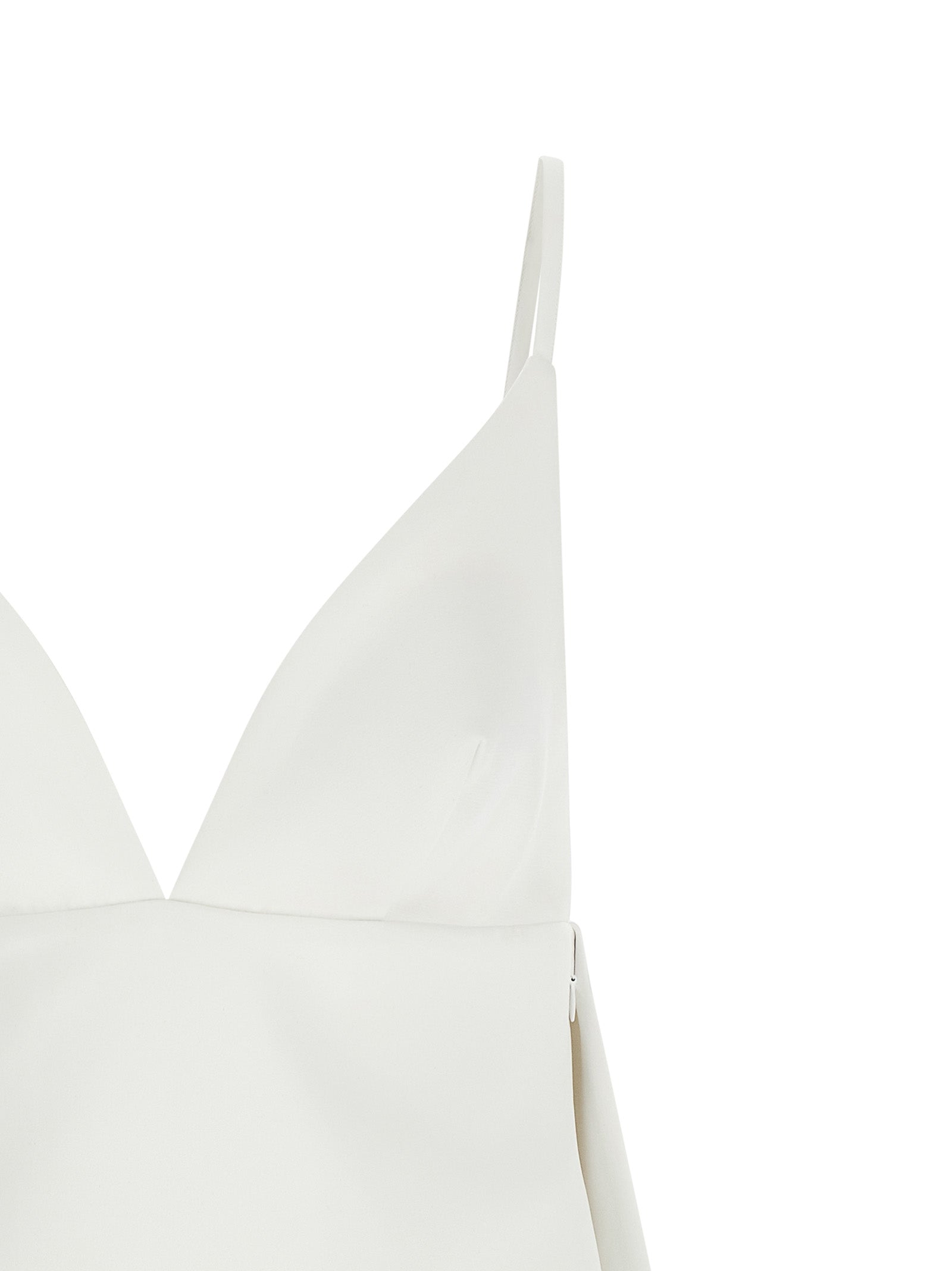 Elisabetta Franchi White Polyester Short Dress