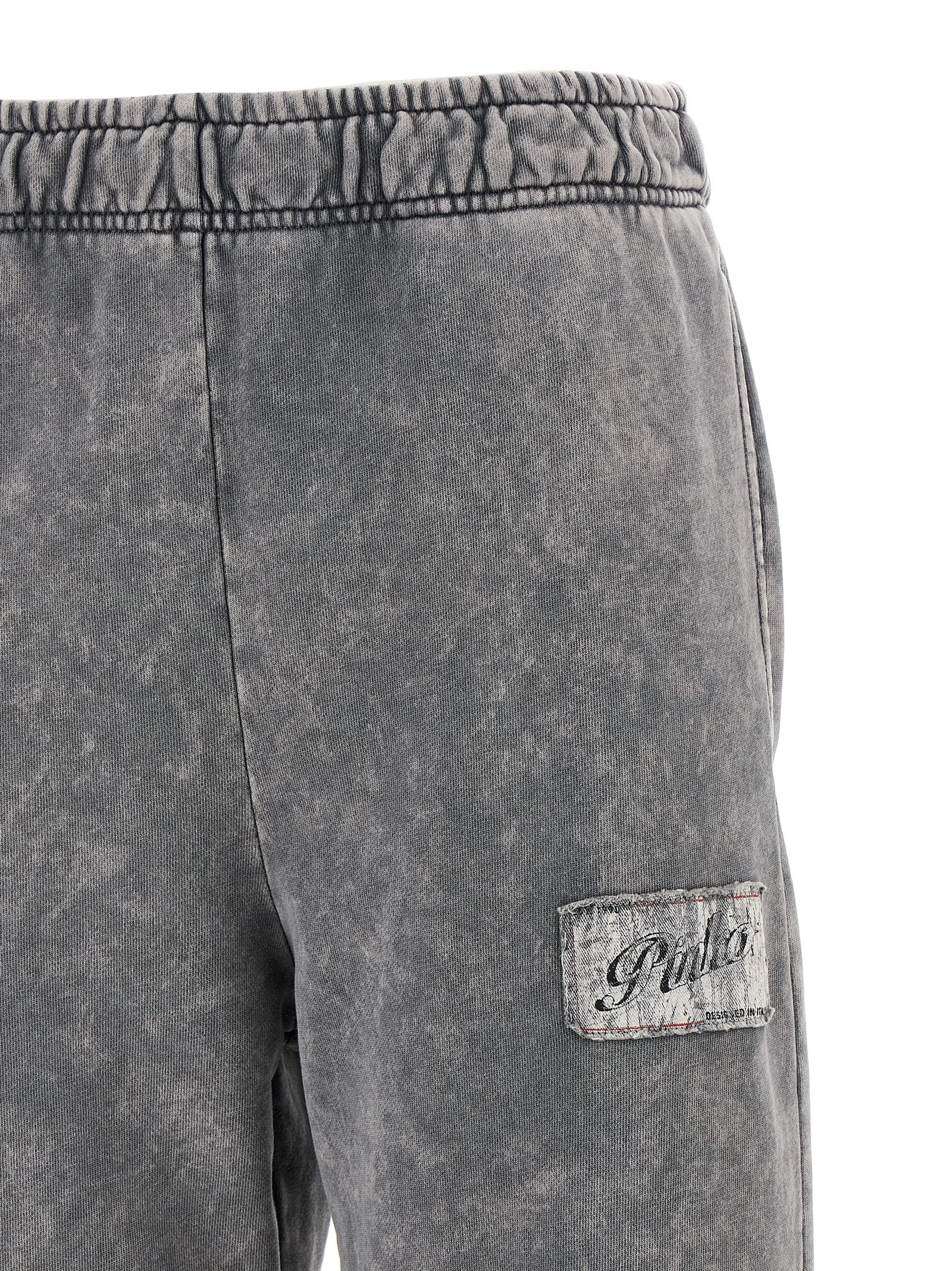 Gray Cotton Joggers (Workout Pants)