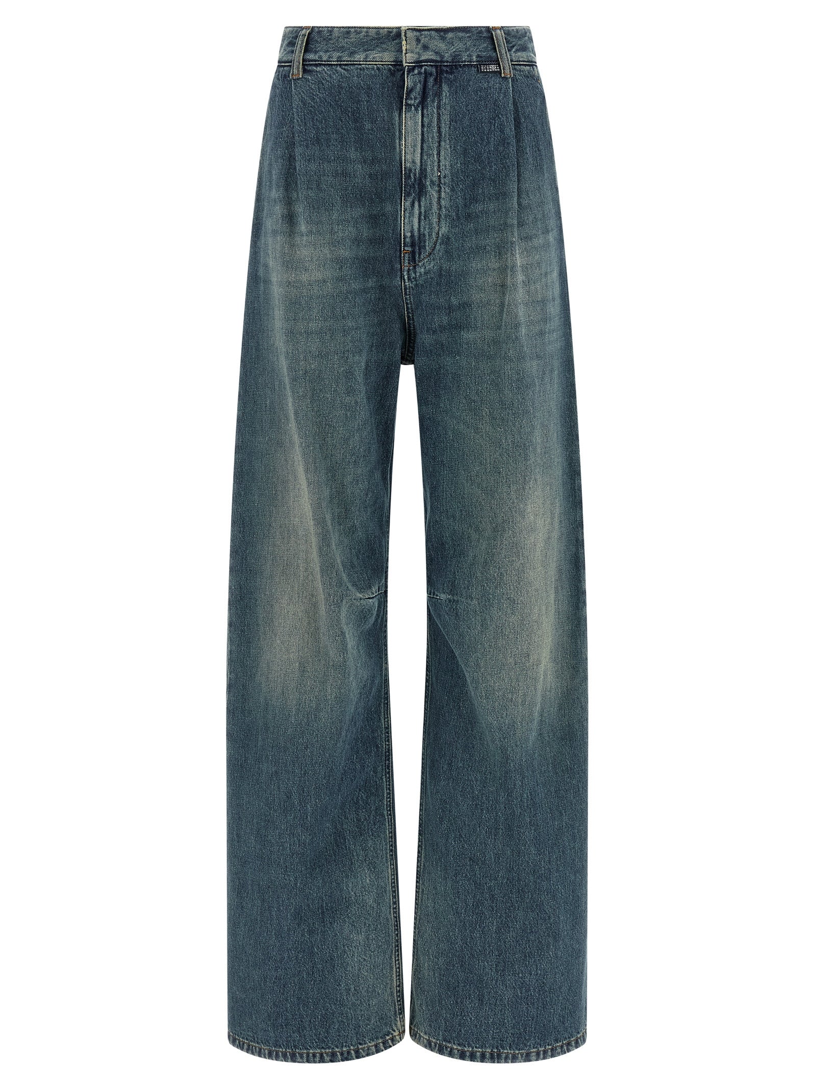 Blue Cotton Jeans Denim