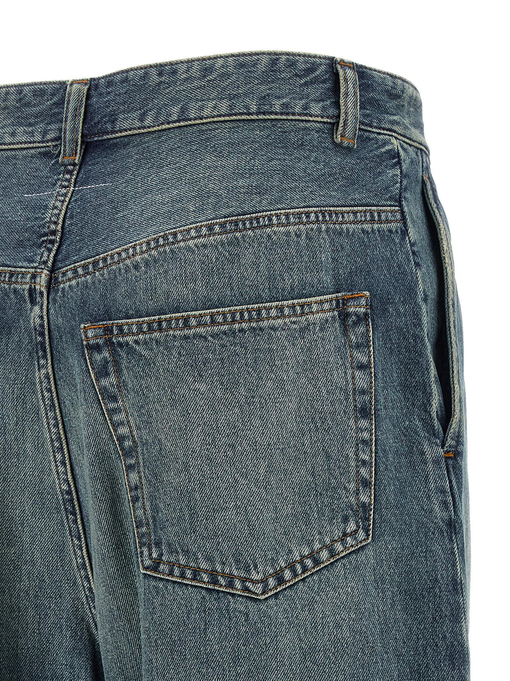Blue Cotton Jeans Denim