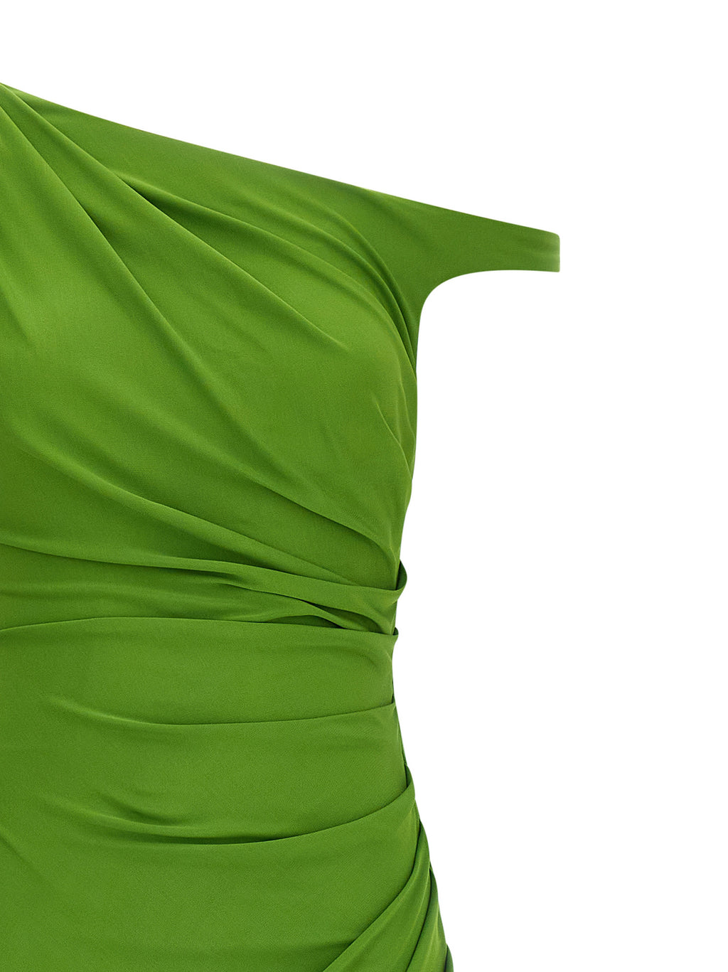 Bicolor Viscose Long Dress