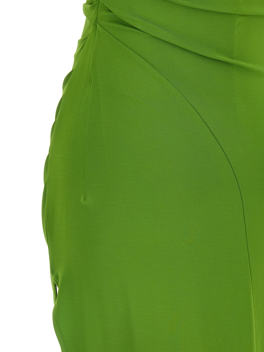 Bicolor Viscose Long Dress