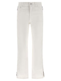 White Cotton Jeans Denim