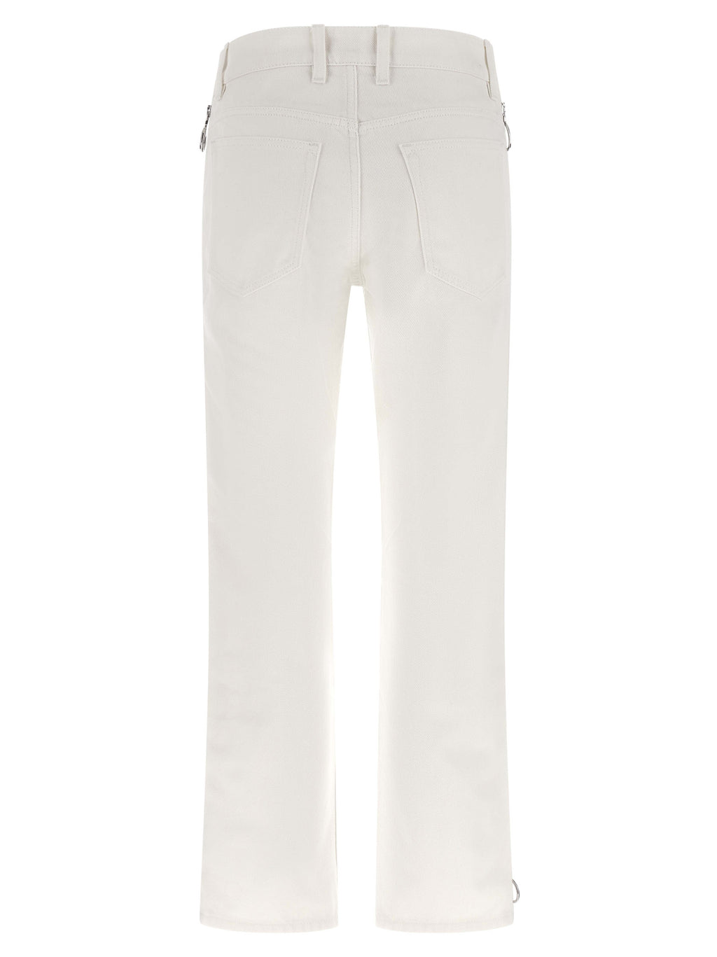 White Cotton Jeans Denim