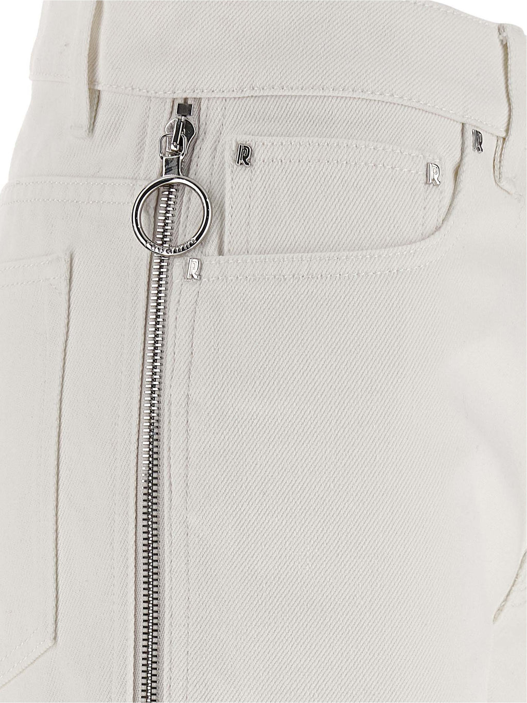 White Cotton Jeans Denim