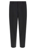 Black Polyester Dress Pants