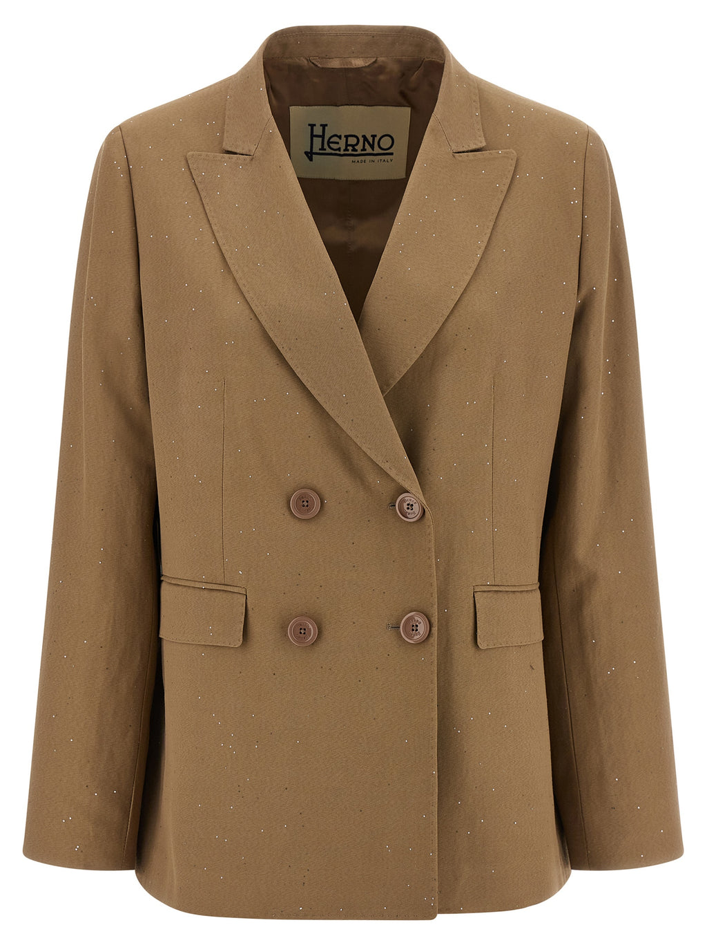 Beige Viscose Blazer