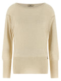 Beige Viscose Cardigan