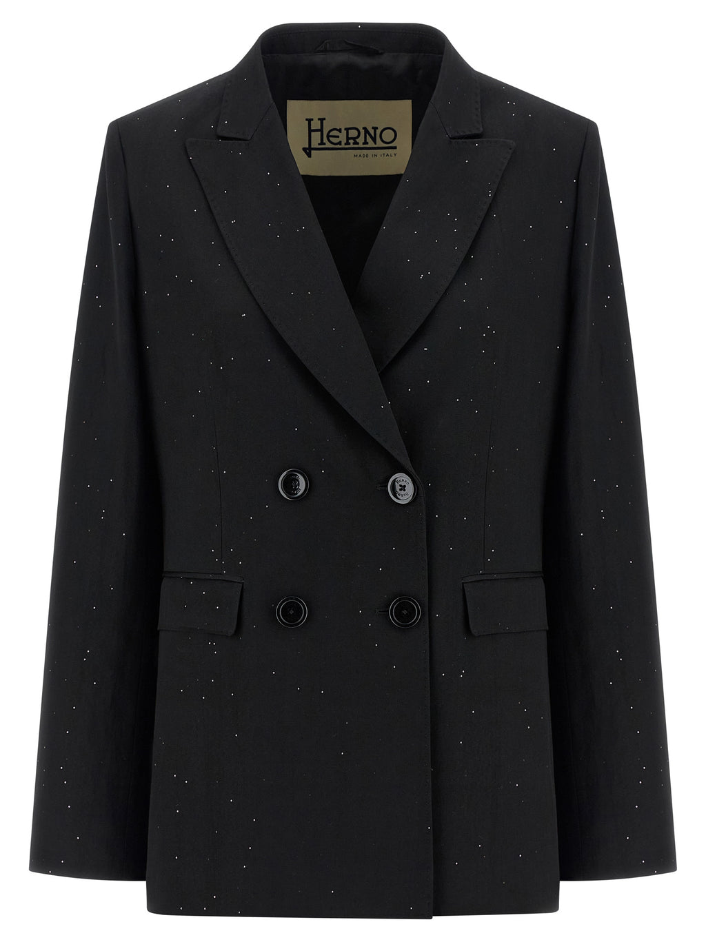Black Viscose Blazer