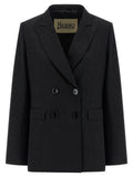 Black Viscose Blazer