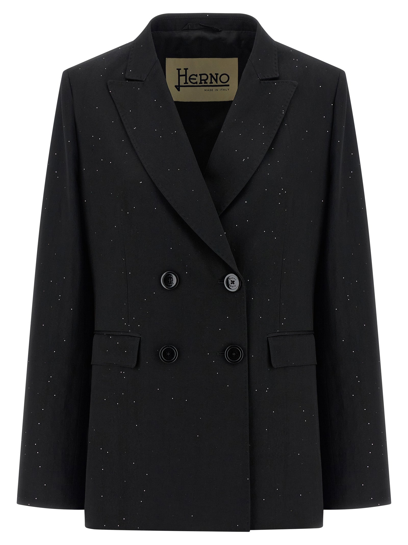 Black Viscose Blazer