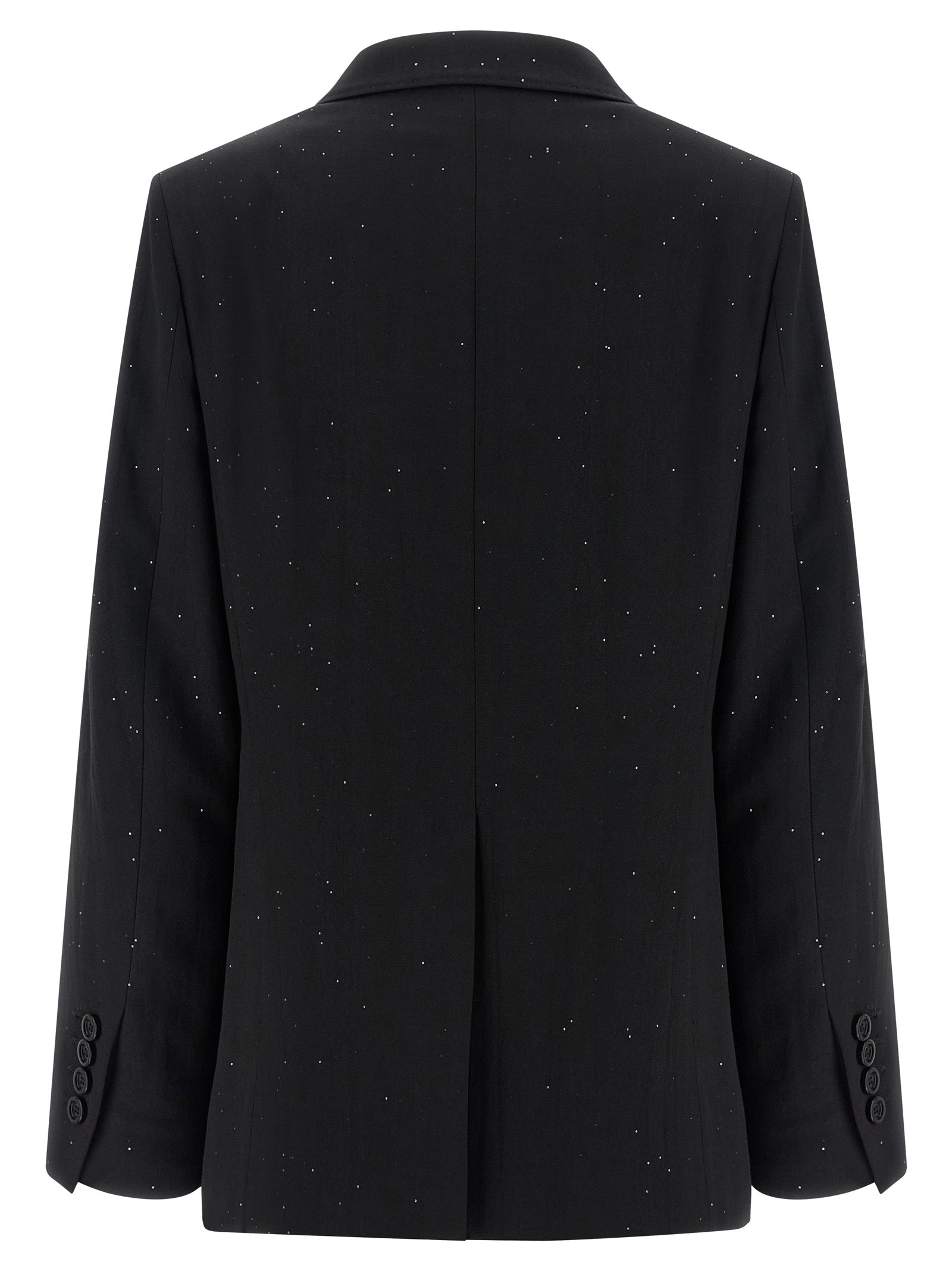 Black Viscose Blazer