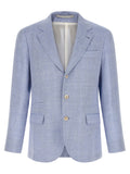 Blue Linen Blazer