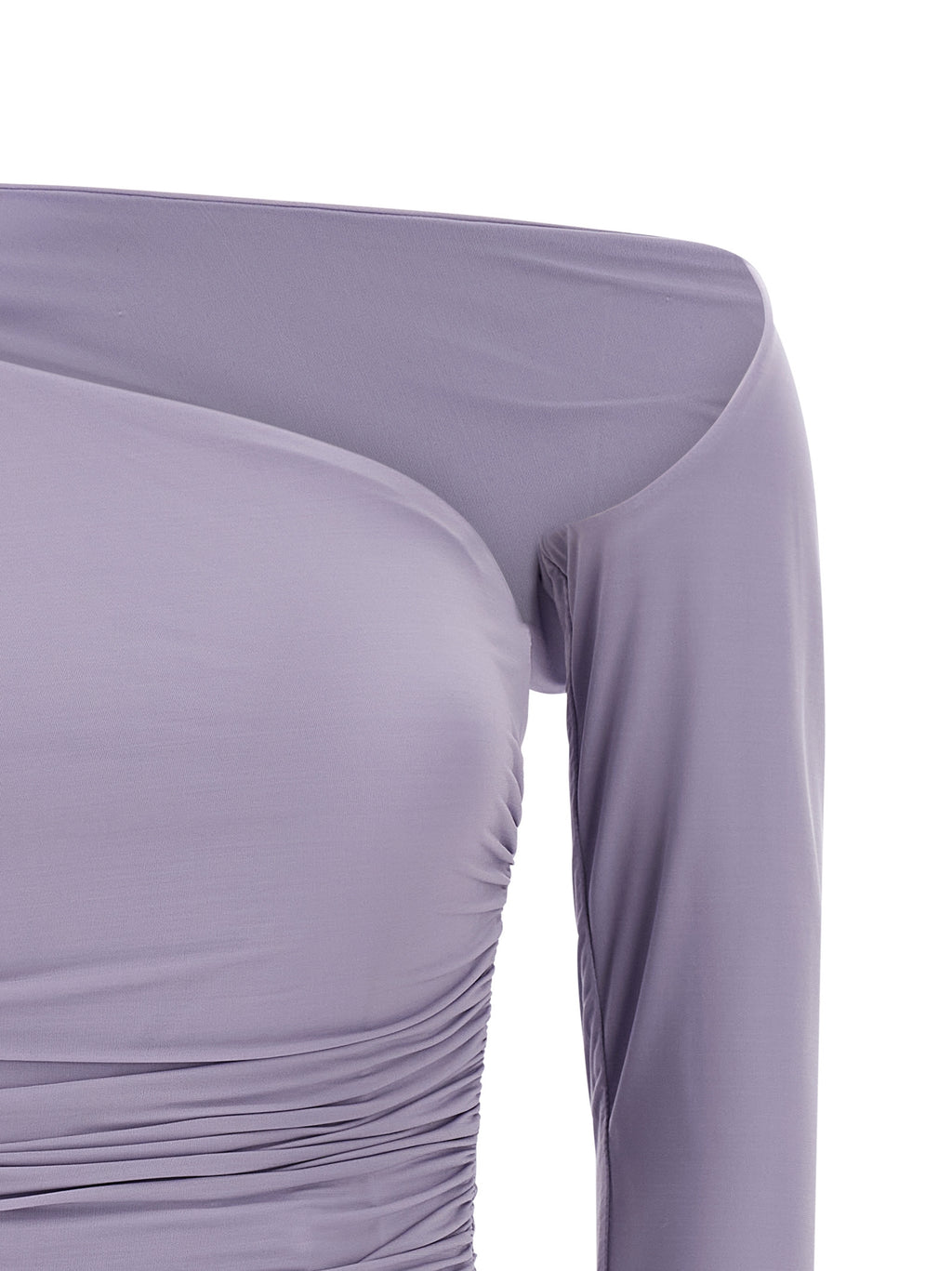 Purple Viscose Tank Tops