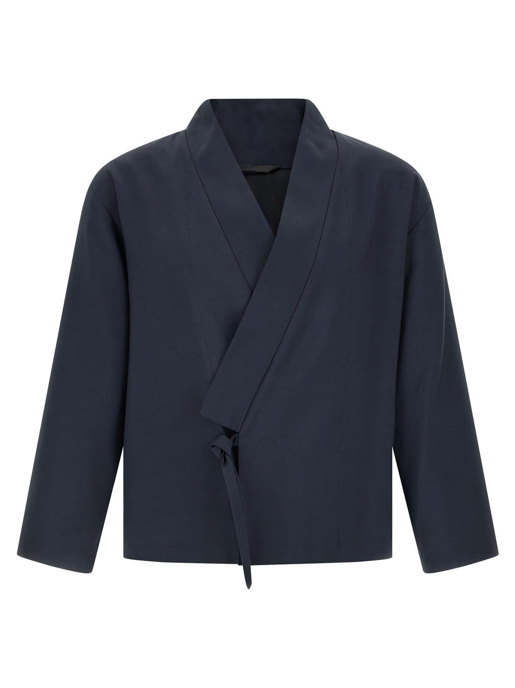 Blue Viscose Blazer