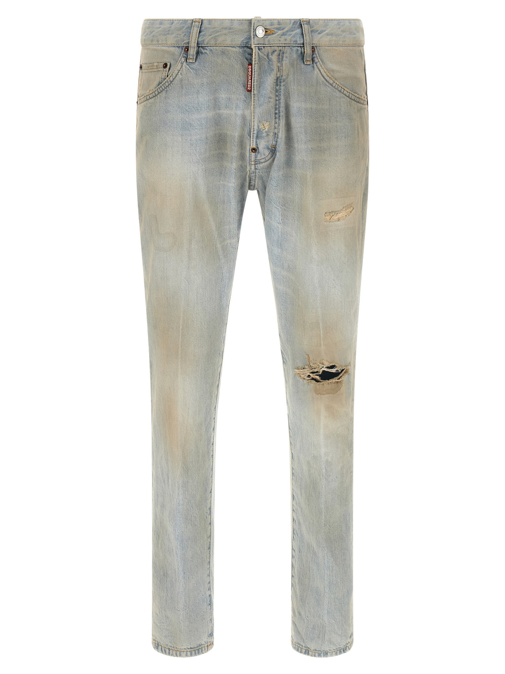 Blue Cotton Jeans Denim