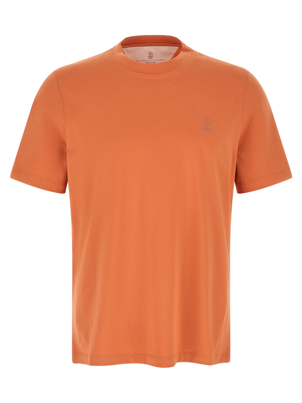 Orange Cotton T-Shirt