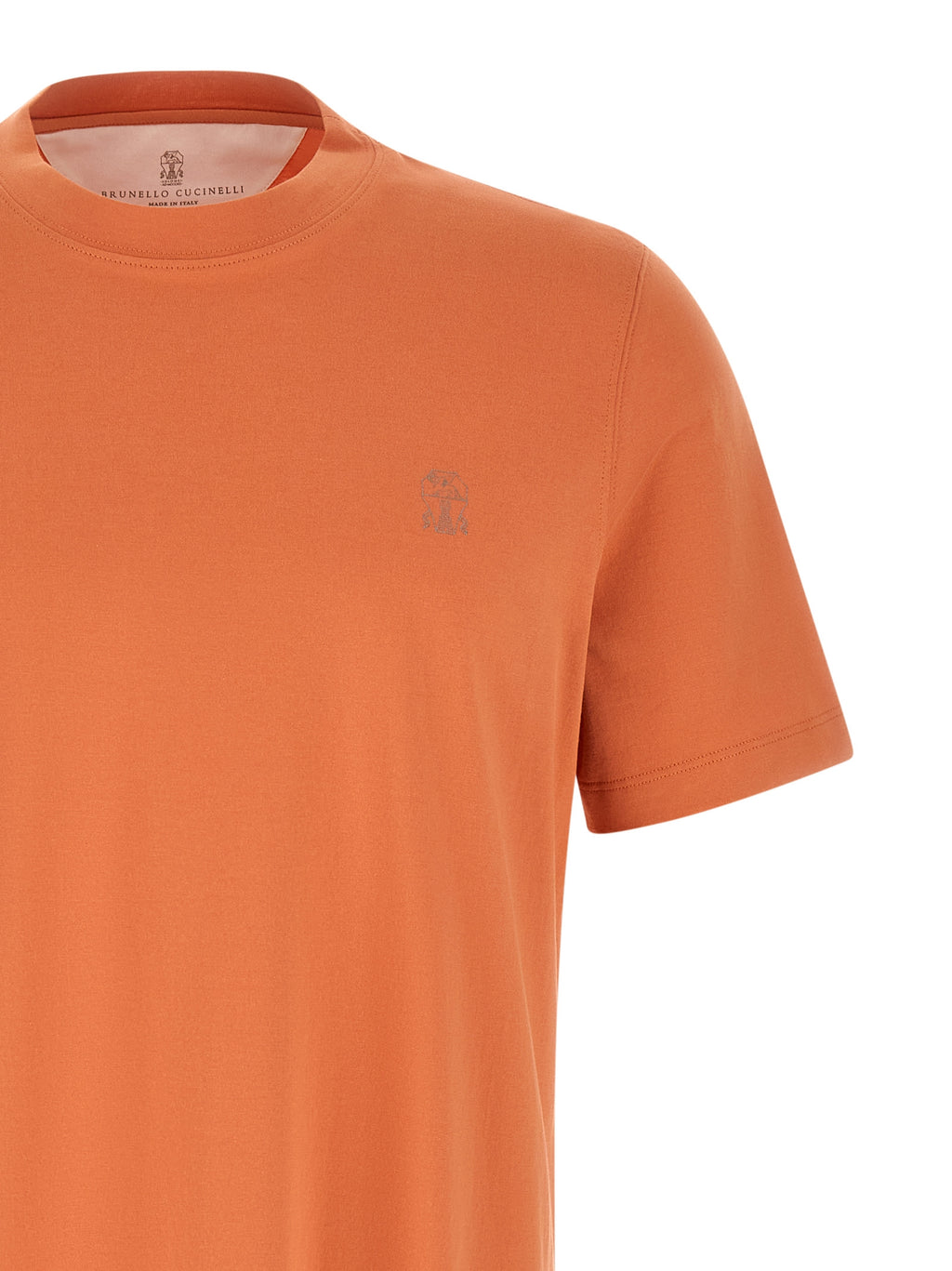 Orange Cotton T-Shirt