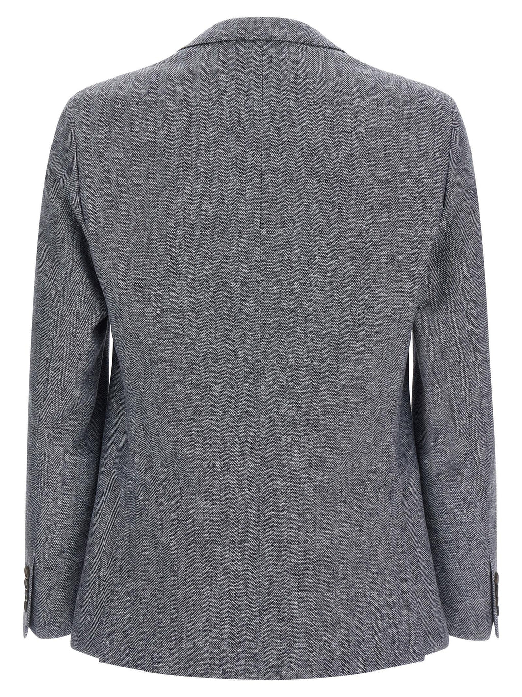 Blue Linen Blazer