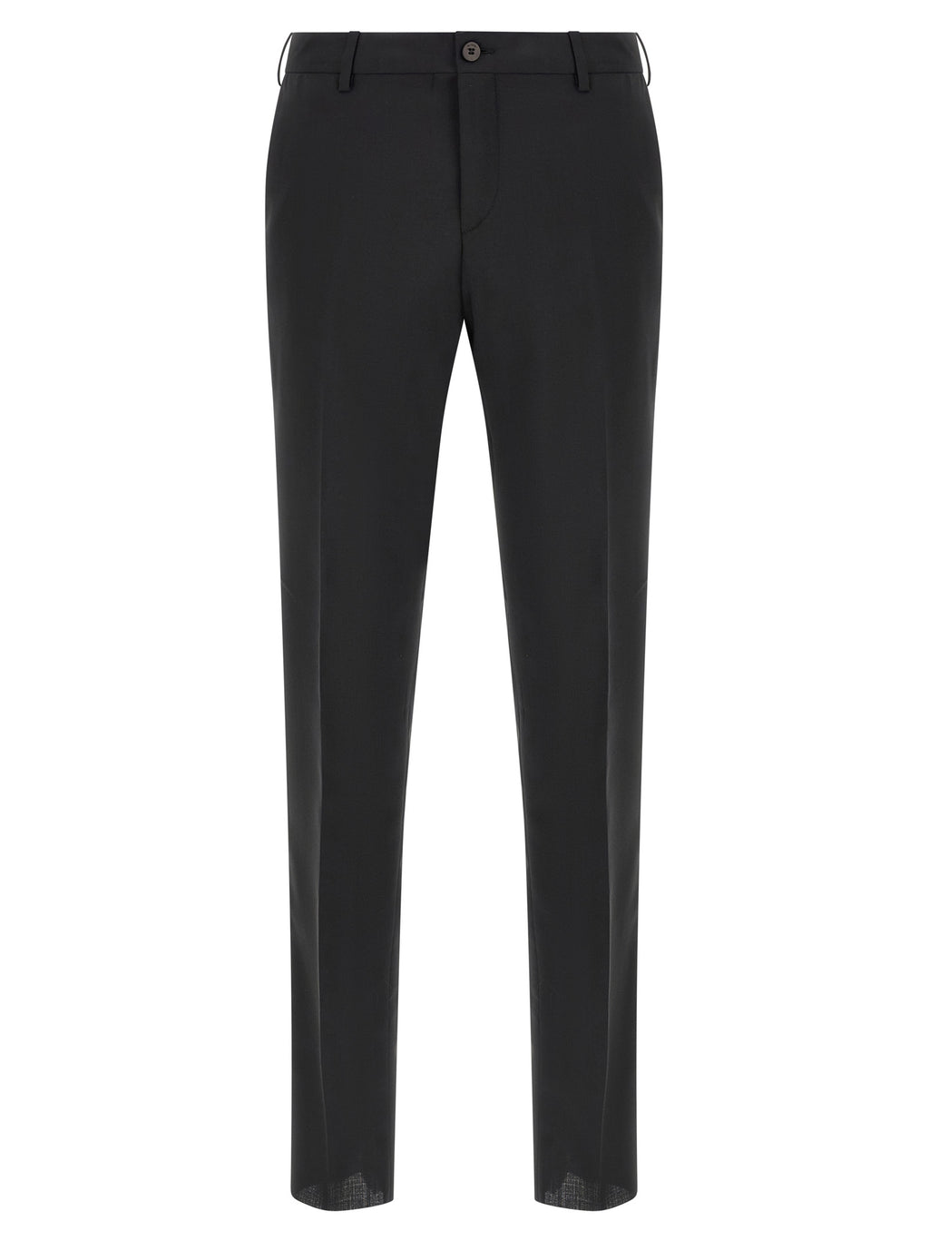 Black Wool Two-Piece Suit