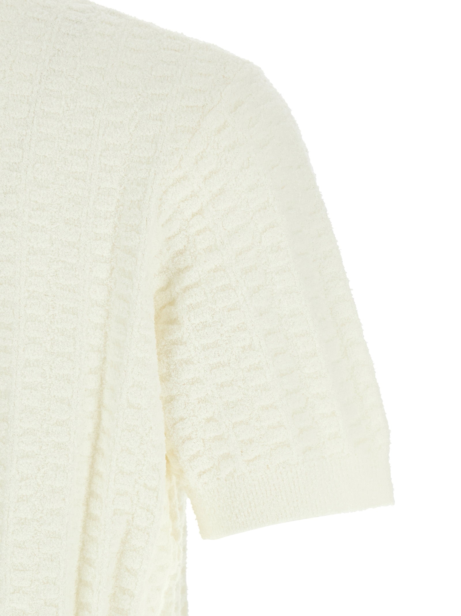 White Cotton Polo Shirt