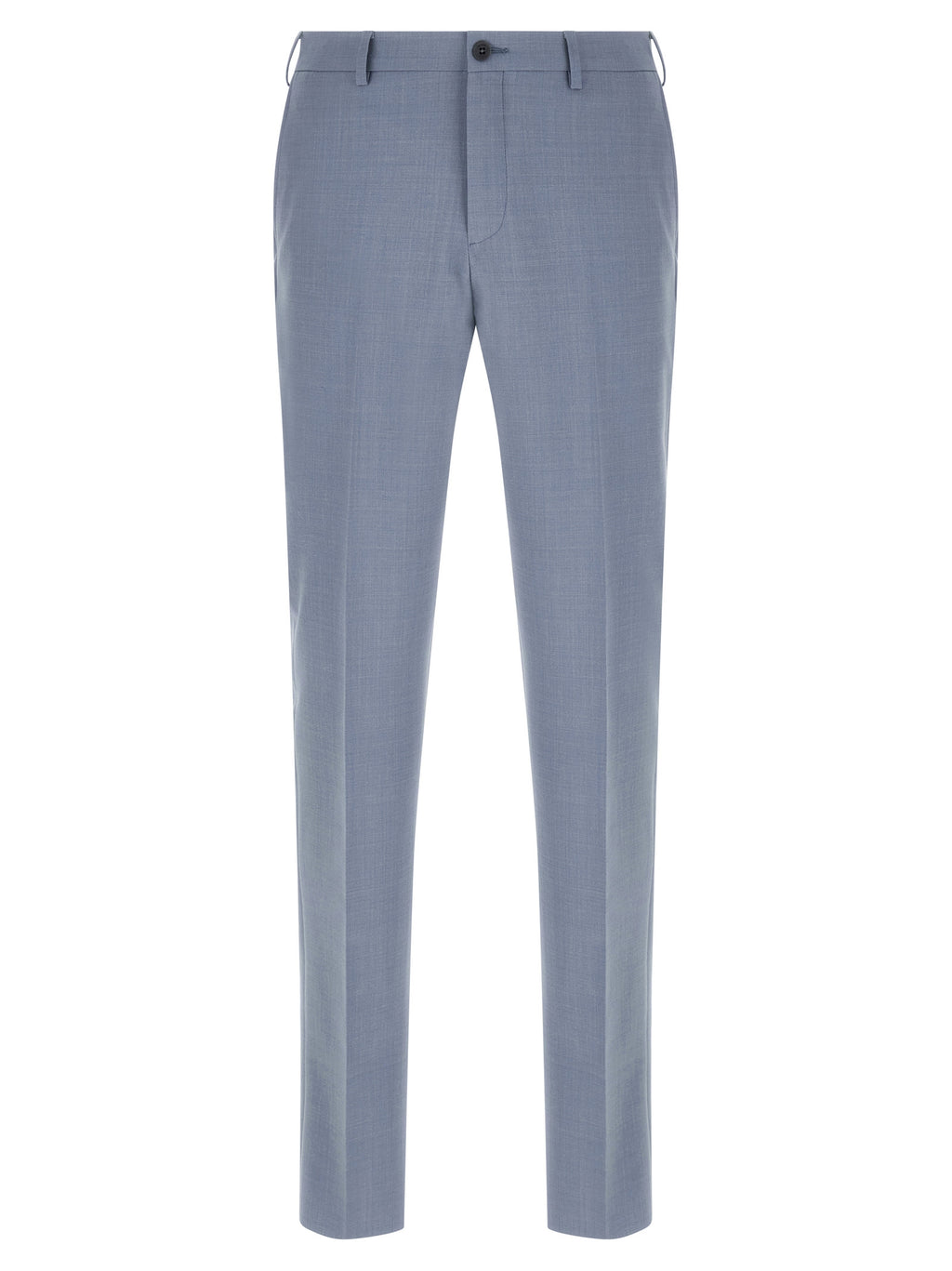 Blue Polyester Two-Piece Suit
